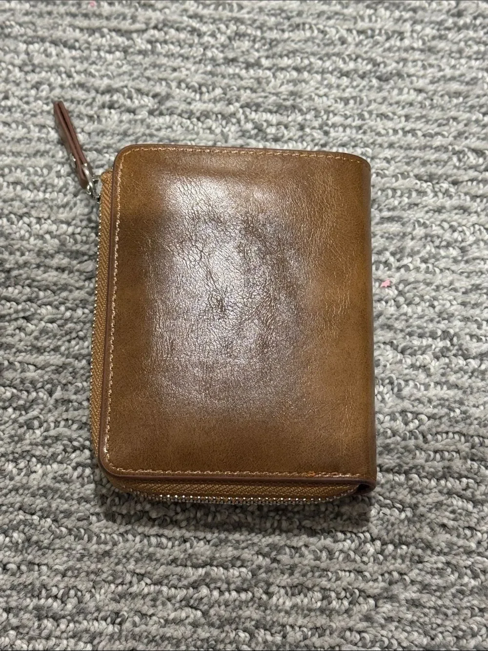 aiks brown leather